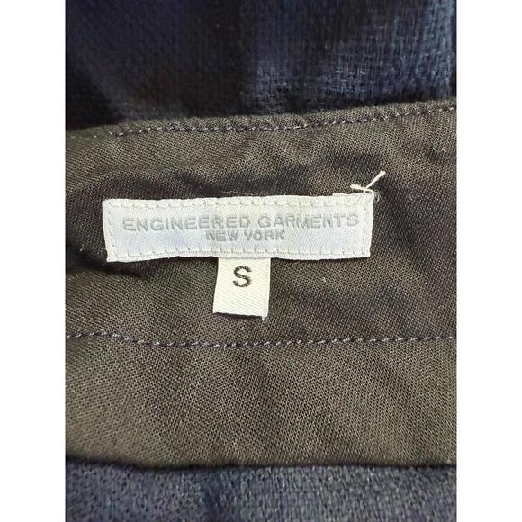 Engineered Garments Navy Blue Linen Blend Fatigue Work Pants Sz S Small - Picture 3 of 7